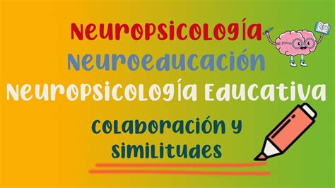 Neuropsicologia Neuroeducación Y Neuropsicología Educativa