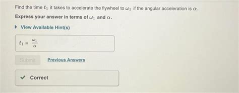 Solved A Heavy Flywheel Is Accelerated Rotationally By A Chegg