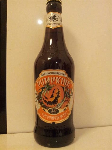 Pumpking Seasonal Halloween Ale Craft Beer From Wychwood Brewery