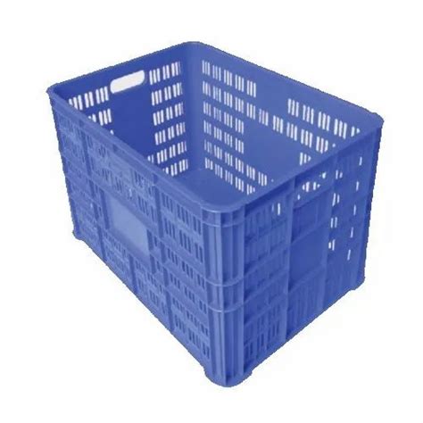 Rectangular Solid Box Super Jumbo Crates For Storage Capacity Ltr