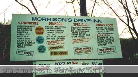 Morrison's Drive-Inn - Logan, WV History and Nostalgia