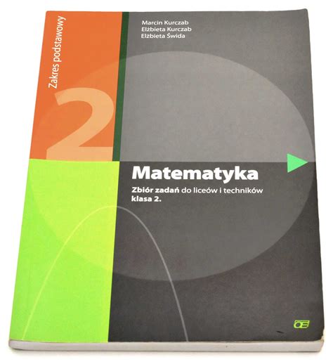 Matematyka 2 Zbiór zadań Zakres podstawowy Żarki Letnisko OLX pl