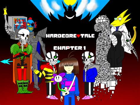 HARDCORE TALE チャプター1 表紙 ibisPaint