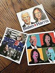 Amazon Biden Harris Stickers Pcak Vinyl Waterproof Stickers