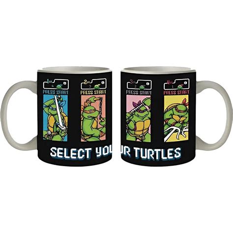 Teenage Mutant Ninja Turtles The Arcade Character Selection Screen