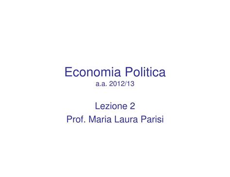 Pdf Lezione Parisi Unibs It Blanchard Macroeconomia Una