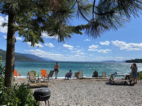 Flathead Lake Resort Private Beach Access On Flathead Lake