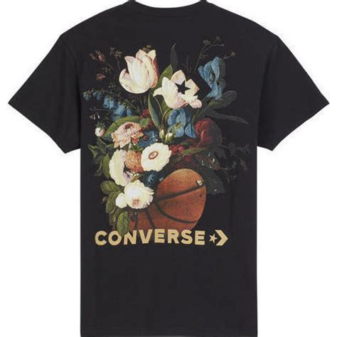 Футболка Converse Floral Basketball Relaxed Tee 10008393-001 купить за ...