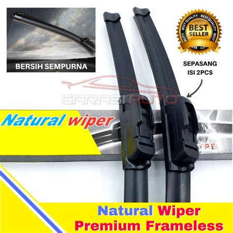 Promo Wiper Karet Kaca Depan Mobil Soluna Original TMC Premium