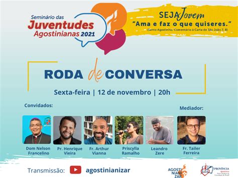 Semin Rio Das Juventudes Agostinianas Contar Participa O De Dom