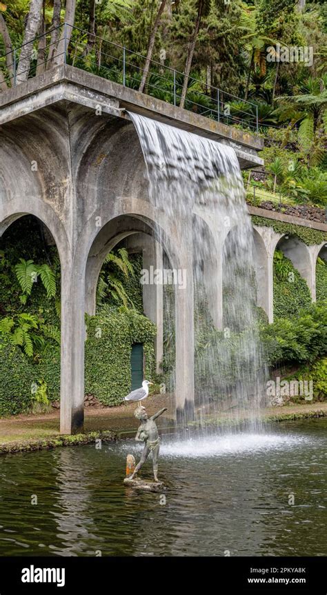 Monte Palace Tropical Garden Madeira Stock Photo Alamy