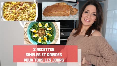 Recettes Simples Et Rapides Pour Tous Les Jours Youtube 5060 Hot Sex