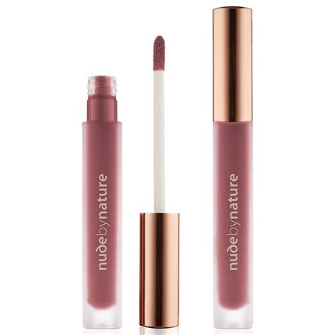 Buy Nude By Nature Satin Liquid Lipstick Rich Plum Online At Chemist Warehouse