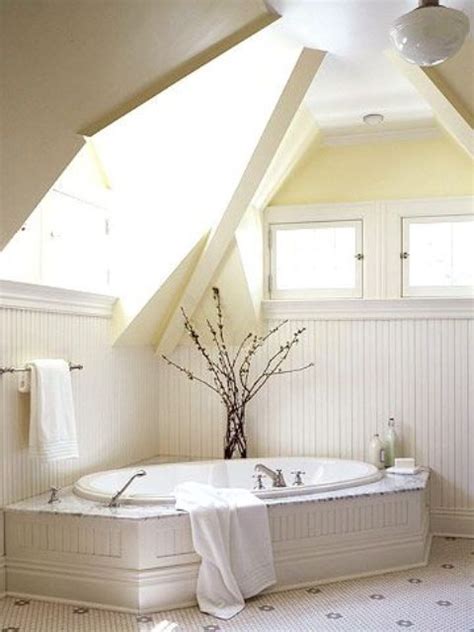 38 Practical Attic Bathroom Design Ideas - DigsDigs