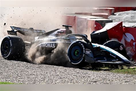 VIDEO Aparatoso Accidente De George Russell En El Gran Premio De