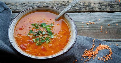 Sopa De Lentilha Vermelha R Pida Saborosa E Nutritiva Minha Vida