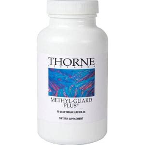 Methyl-Guard Plus by Thorne 90 Caps. Advanced Methylation Support. Met ...