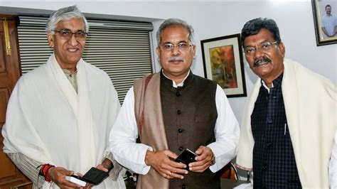 Chhattisgarh Chief Minister Oath Taking Bhupesh Baghel Takes Oath As