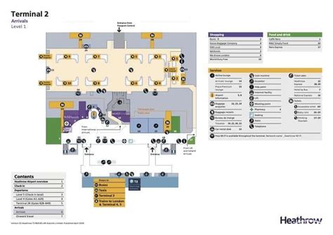 Heathrow Airport Map Artofit