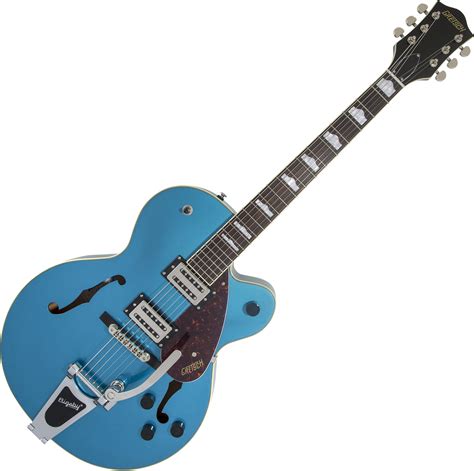 Gretsch G2420t Streamliner Hollow Body Bigsby Riviera Blue Semi Hollow Electric Guitar Blue