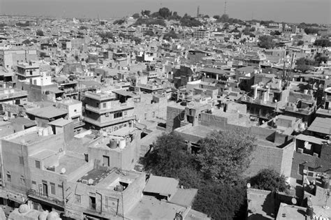 View Of Jaisalmer City From Inside Of Jaislamer Fort Editorial Image