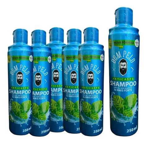 Shampoo Anticaspa Limpeza Profunda Dom Pelo Cabelo E Barba Mercadolivre