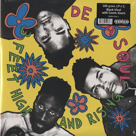 De La Soul デ・ラ・ソウル 3 Feet High And Rising 2lp Rmm 046 1 Voxmusic Webshop