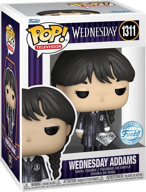 Figurine Pop Mercredi 1311 Pas Cher Mercredi Addams Diamant