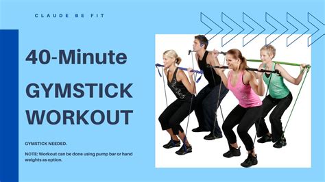 Minute Gymstick Muscle No No Frills Workout Youtube