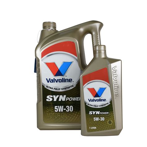 น้ำมันเครื่อง VALVOLINE SYNPOWER(5W30)4L แถม 1L