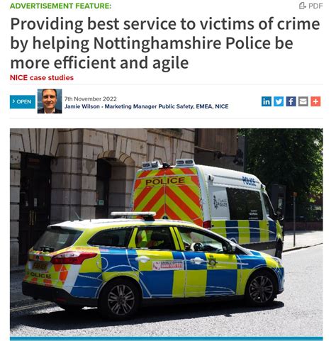 Policing Insight On Twitter To Provide The Best Possible Service To