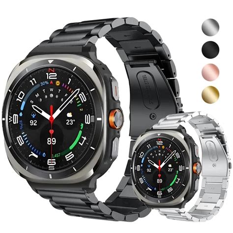 Pulseira De A O Inoxid Vel Para Samsung Galaxy Watch Pulseira Ultra