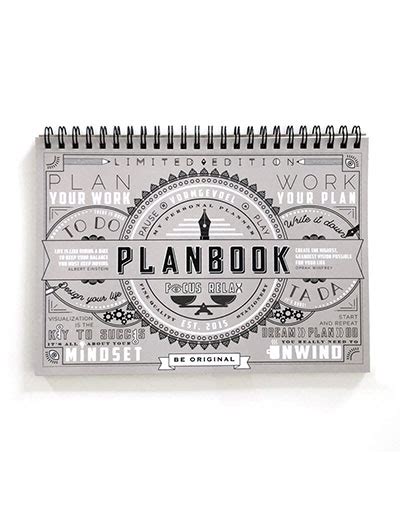 Weekplanner A5 Retro Undated The Stationery Store