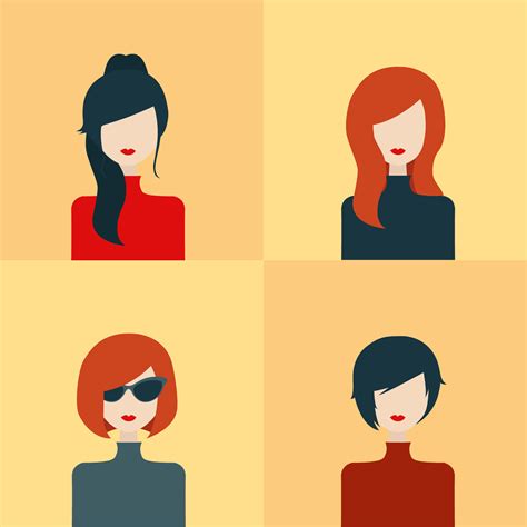 FREE 30+ Vector People Avatars Set in PSD