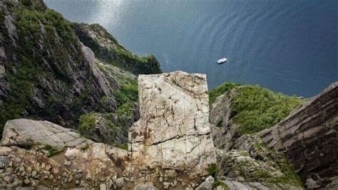 Stavanger Wanderung Auf Den Preikestolen