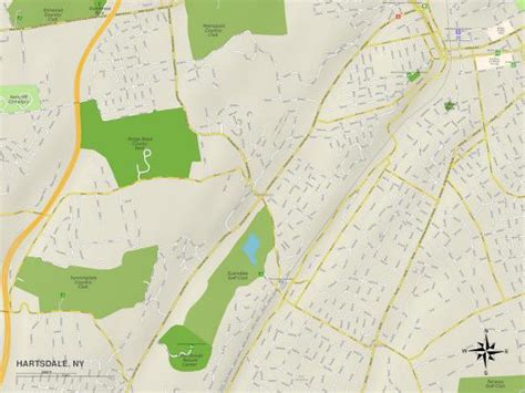 Political Map Of Hartsdale Ny Art