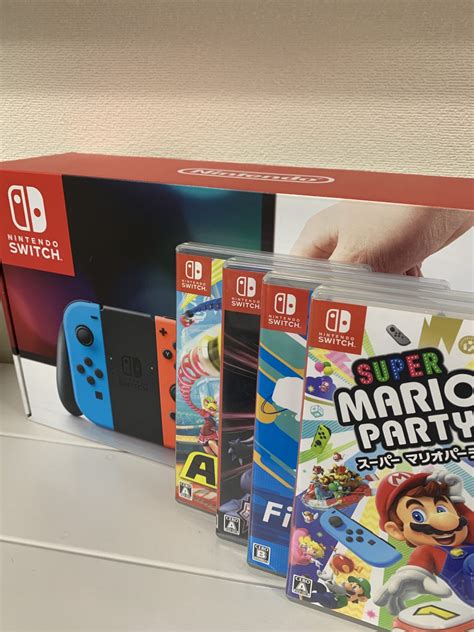 Nintendo Switch 本体とソフト4本 中古品 福岡の買取・質屋【蔵zou】博多・北九州・久留米・行橋で高価買取・質入れは蔵