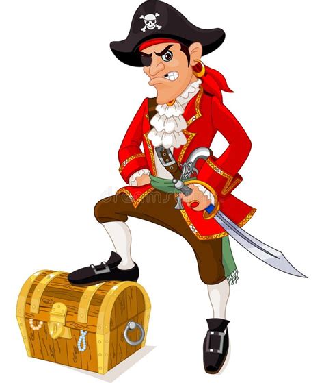 Cartoon Pirate Stock Vector Illustration Of Piracy Clipart 32303300