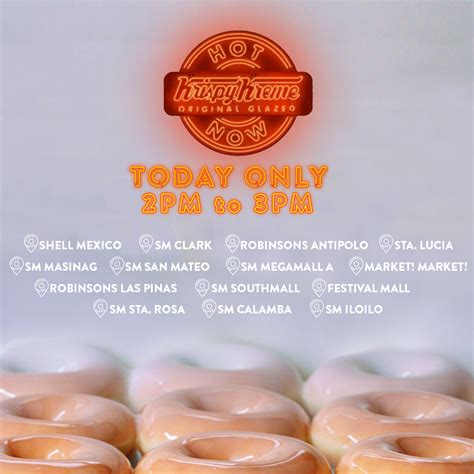 Krispy Kreme PH On Twitter HOTLIGHT ALERT Get A FREE Original