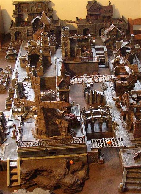 Mordheim Terrain Warhammer Terrain Wargaming Terrain Game Terrain