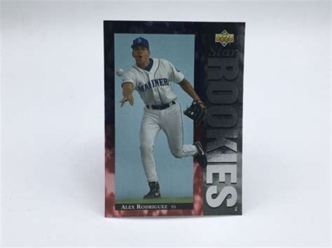 Upper Deck Alex Rodriguez Rc A J Ebay