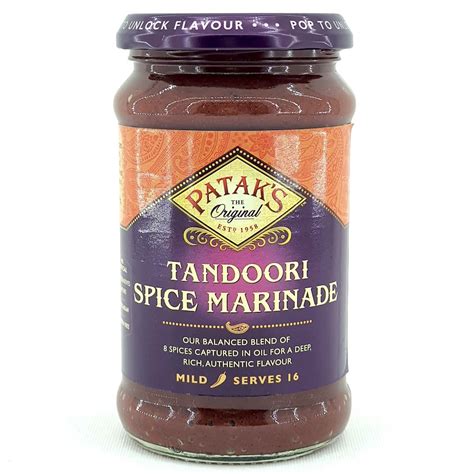 Pataks Mild Tandoori Spice Marinade 312g Wah Hing