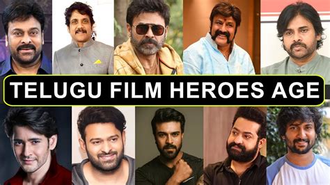 Telugu Heroes Age List 2022 Tollywood Actors Telugu Actors Real