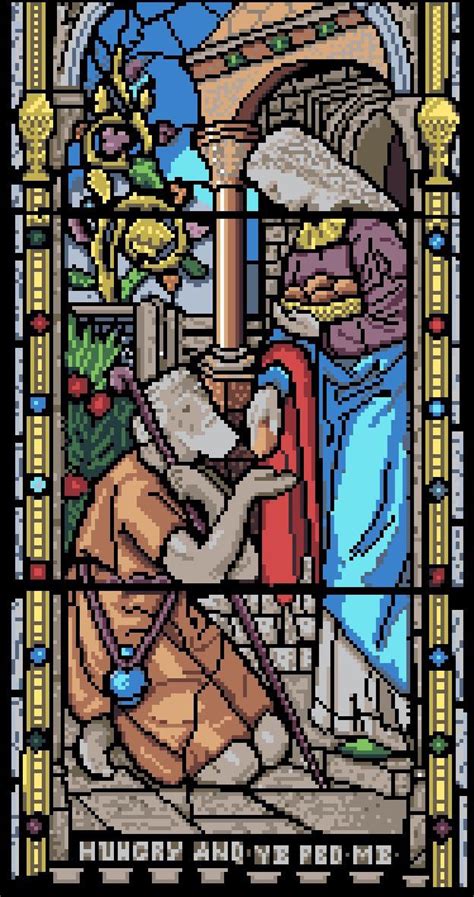 Stained Glass Rpixelart