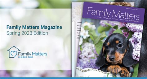 Family Matters, Spring 2023 Magazine | Family Matters