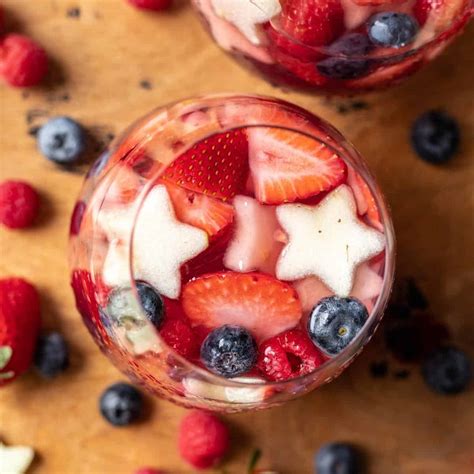 Red White And Blue Sangria Your Home Made Healthy