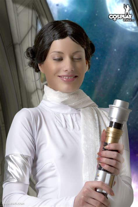 Princess Leia Star Wars Marylin Naked Cosplay Asian Photos