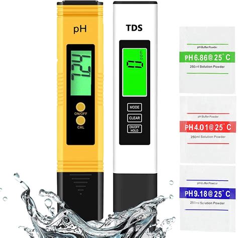 Buy Ph Meter And Tds Meter Combo Ph Tester Digital Ppm Digital Water Tester 0 05ph High