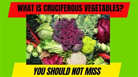 What Is Cruciferous Vegetables You Should Not Miss Youtube