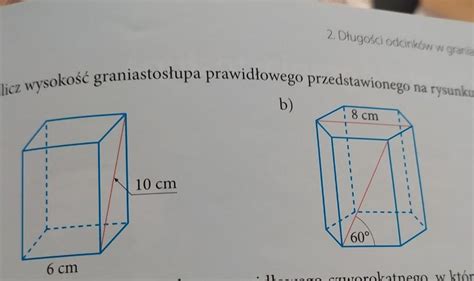 Oblicz Objto Ostrosupa Przedstawionego Na Rysunku Question